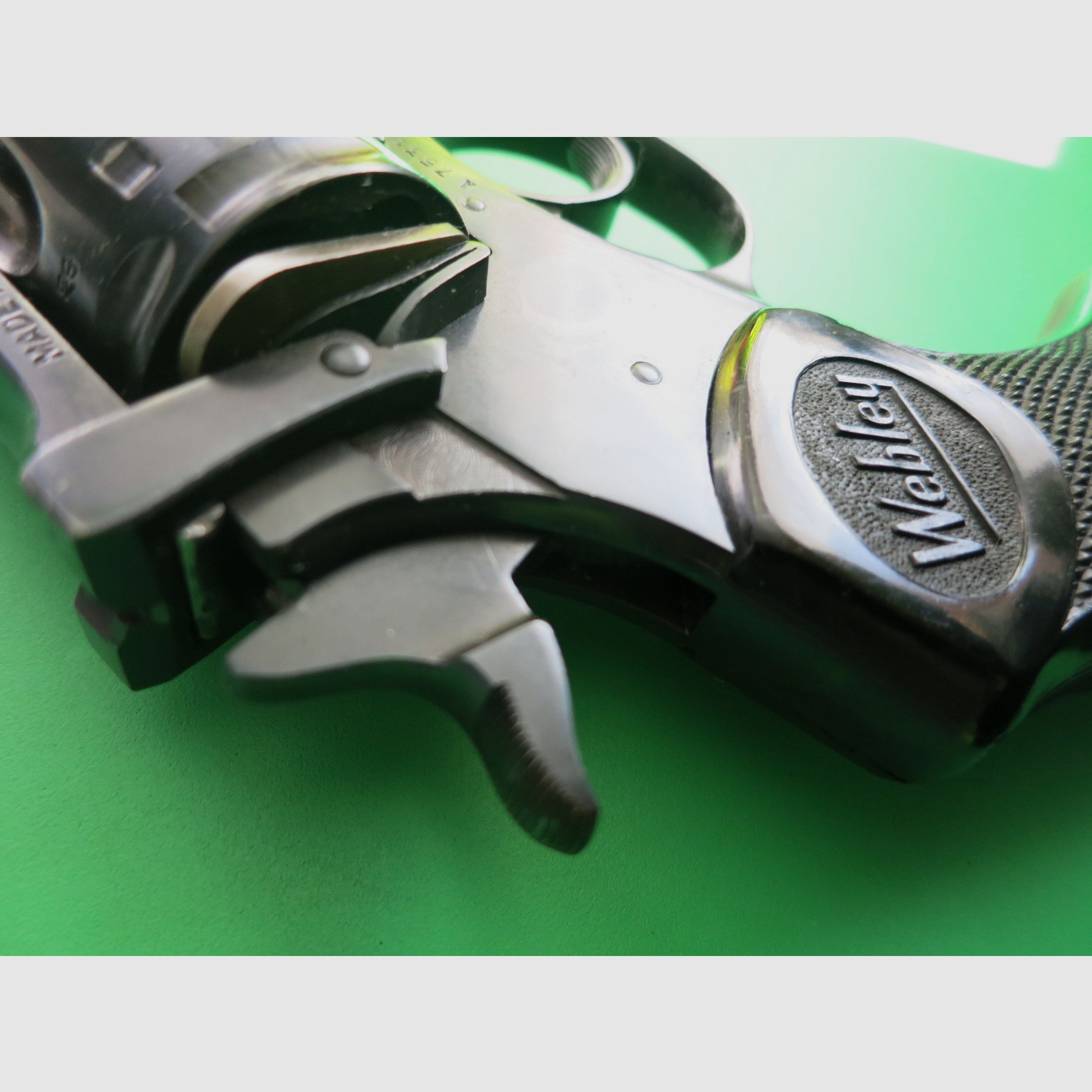 Revolver à bascule Webley & Scott Mk IV, Birmingham, Cal. .38, Police de l'Afrique du Sud britannique (BSAP) #68