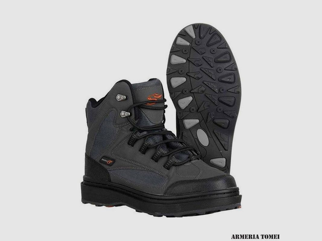 STIVALI WADER – TRACER WADING SHOES CLEATED GREY