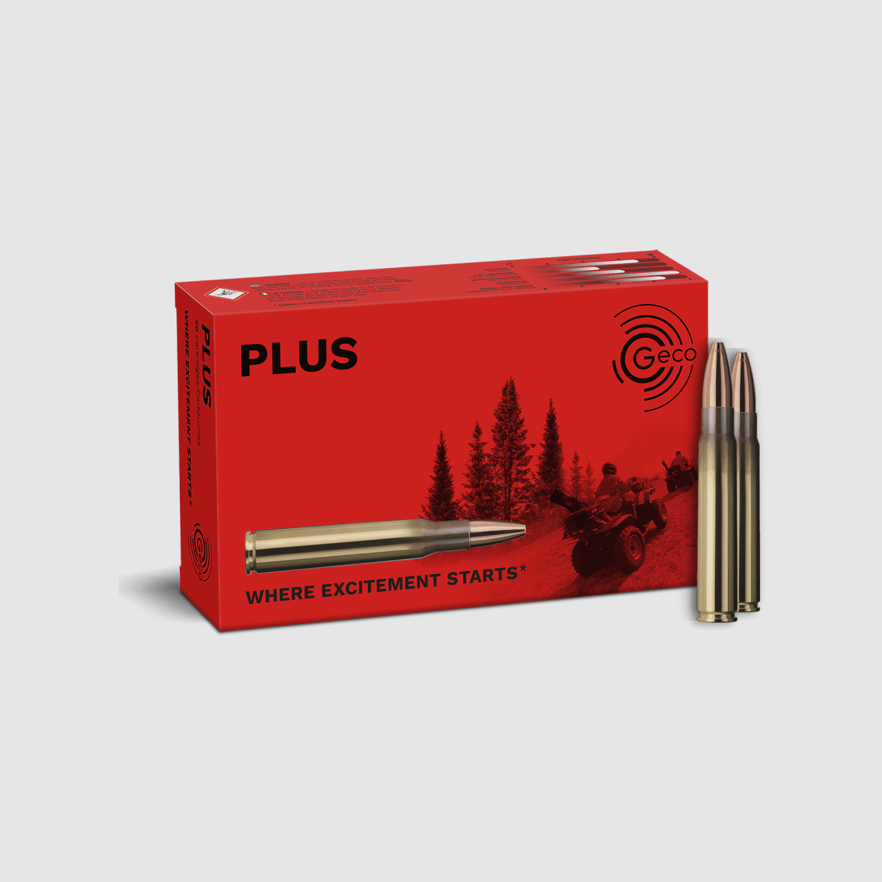 Geco 9.3x62 Plus 255 gr. - 20 pcs