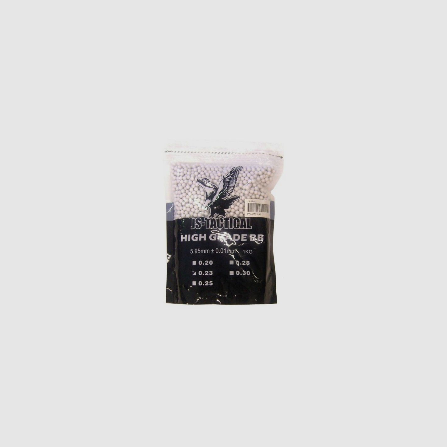 Plasticen balletjes 6 mm JS-tactical gewicht 0,23 g 4350 stuks