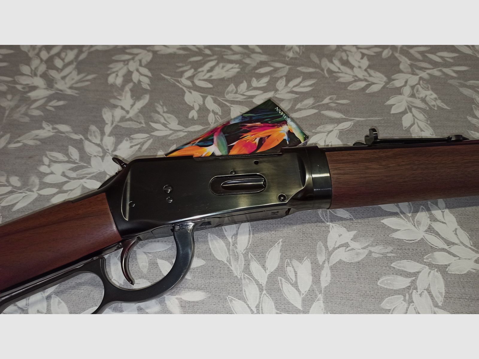 WINCHESTER 1894 TD TAKEDOWN lever-action rifle caliber .450 Marlin collector's firearm safe queen