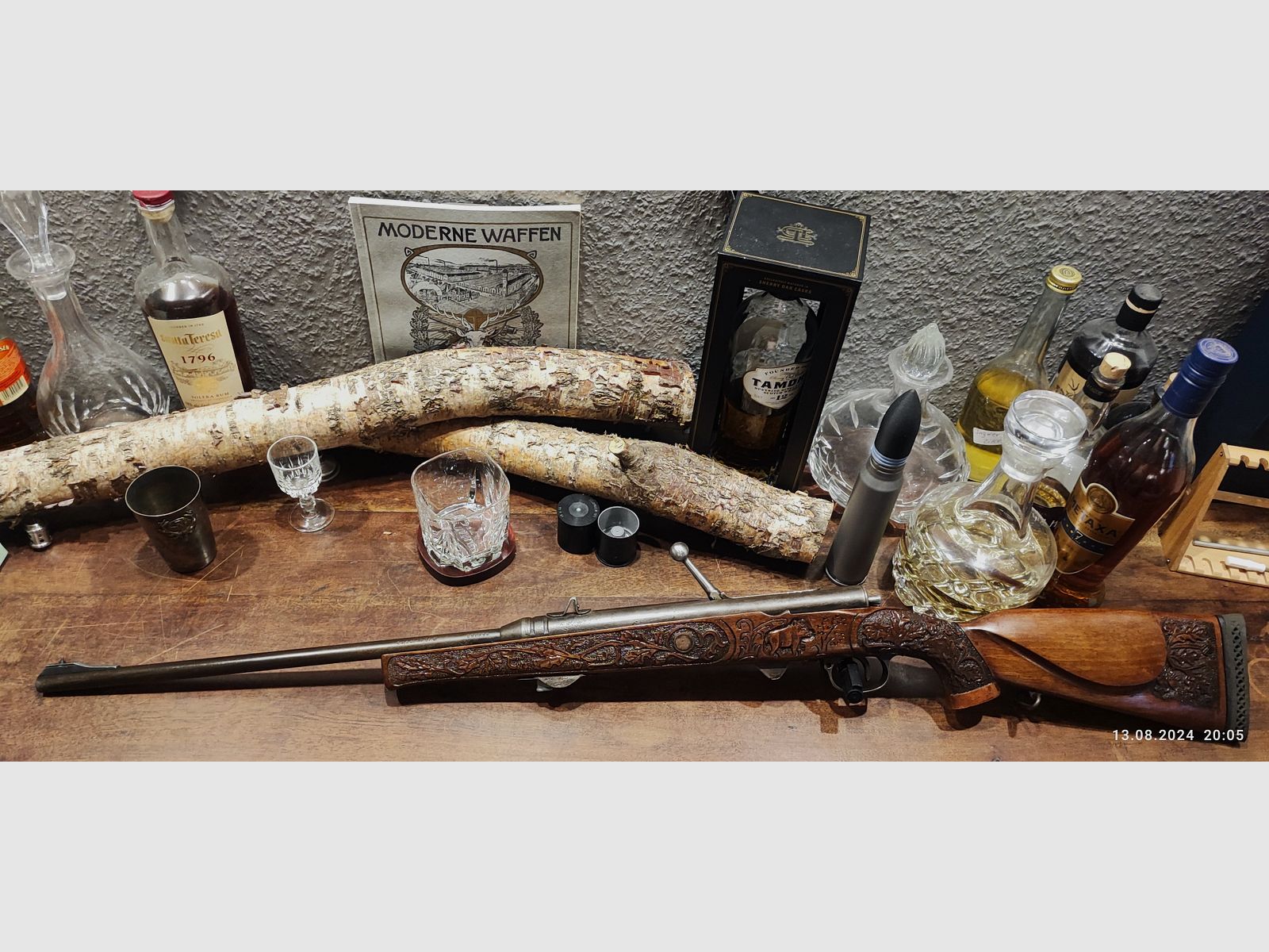 Anschütz Mod. 275 im Jagd-Schaft Sammlerstück 