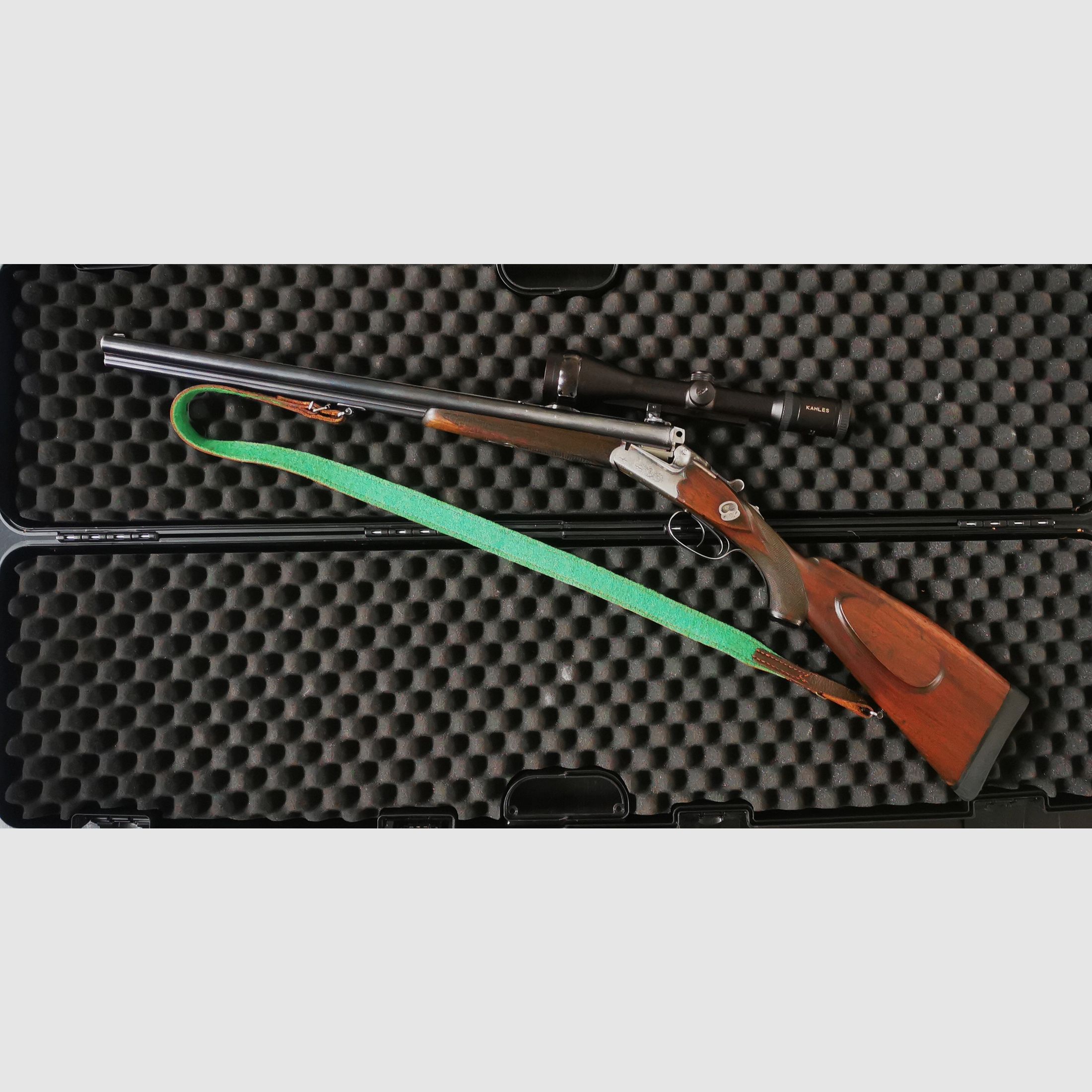 Perforación Sauer und Sohn Suhl 8x57 IRS y 16/70