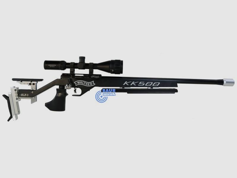Walther KK500 Blacktec Auflage Set - Kal. .22 lfB