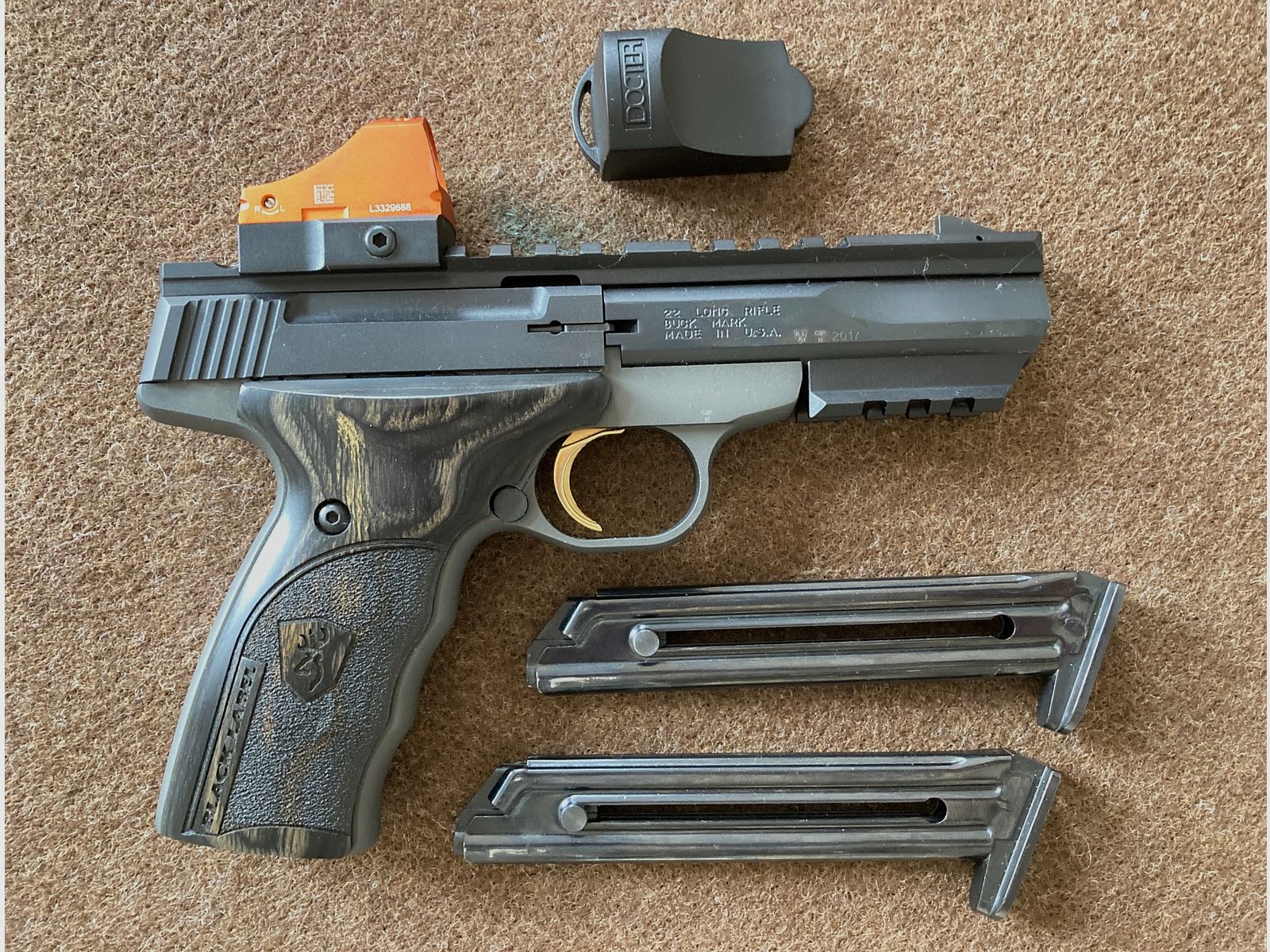 BUCK MARK BLACK LABEL Kal. .22lfb