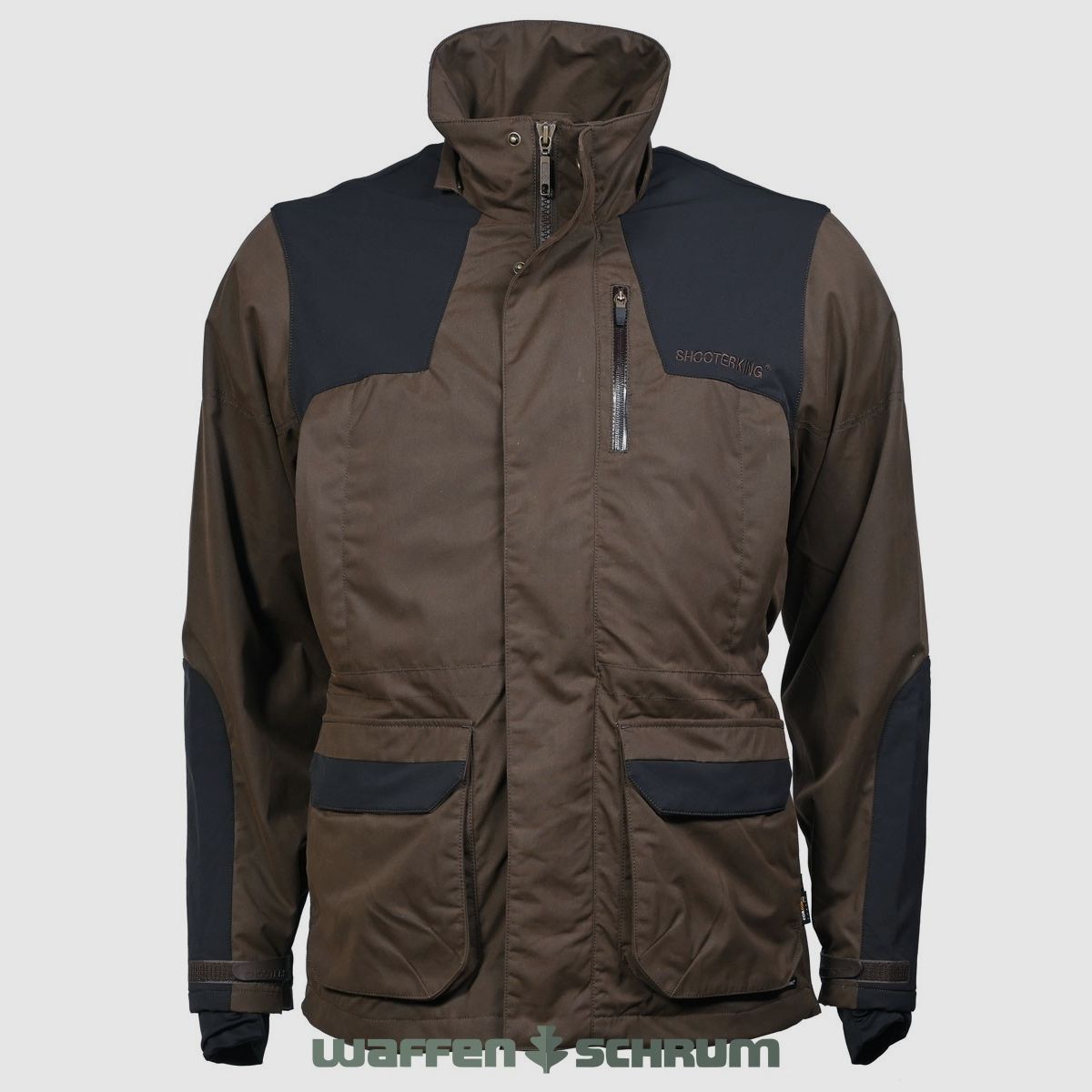 Shooter King Jacke Highland 2.0 Oliv-Schwarz