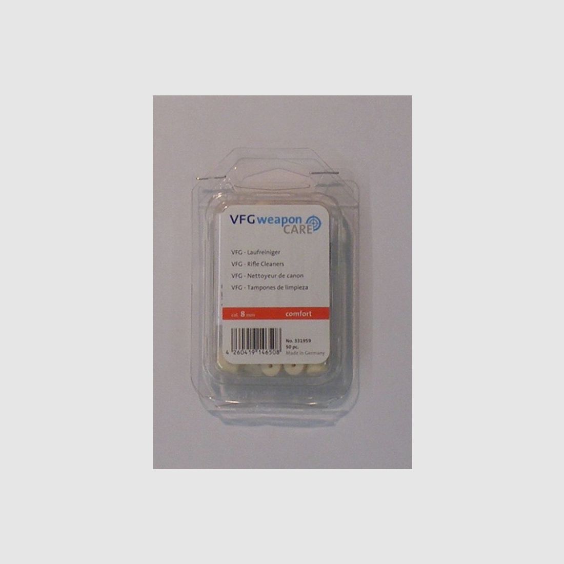 VFG Laufreiniger Comfort / 50er 8mm Reinigungszubehör für Waffen