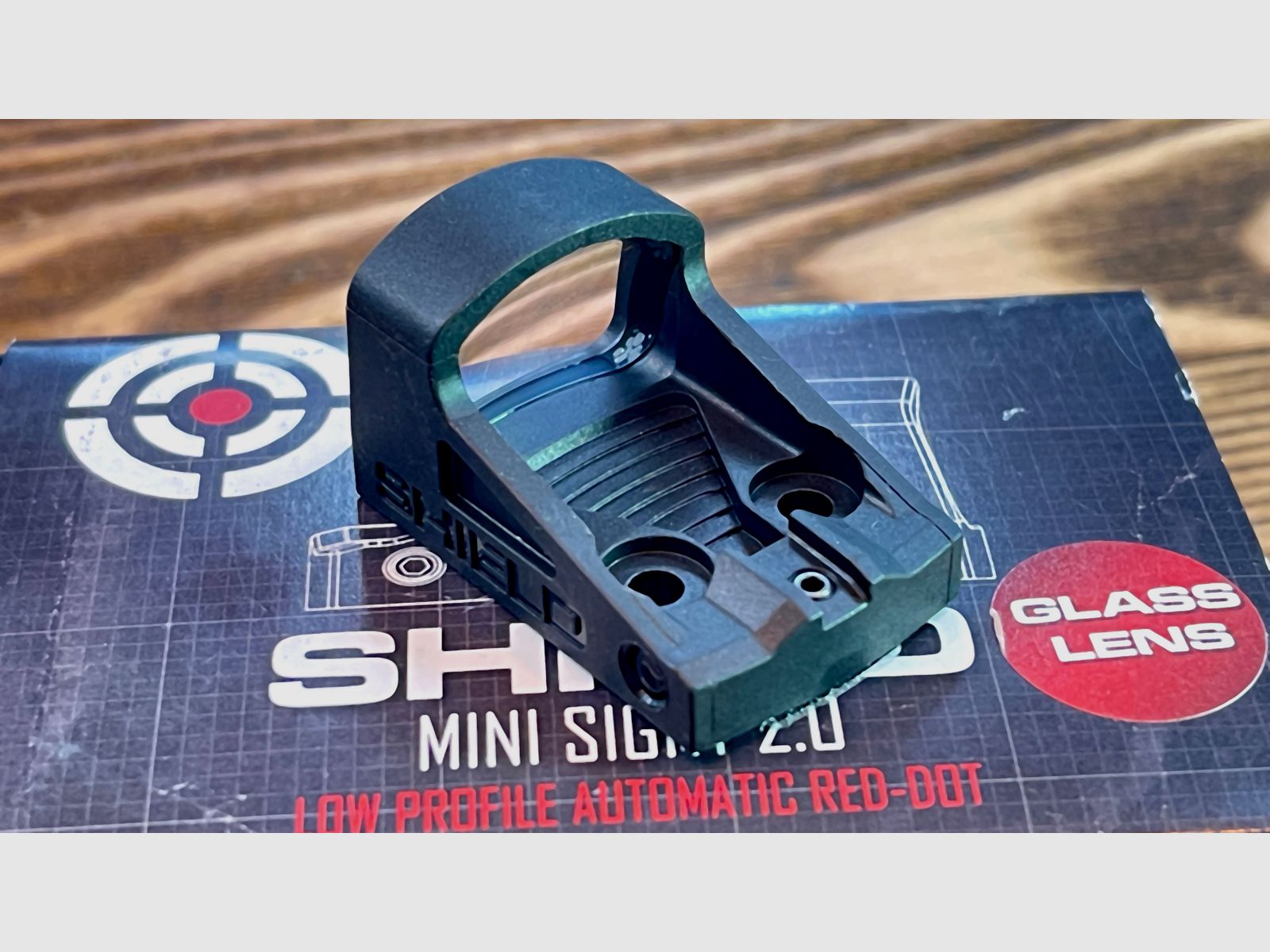 Shield Sights SMS Reflex Compact Mini Sight 2.0 -  4MOA Point Rouge "Prix Spécial"