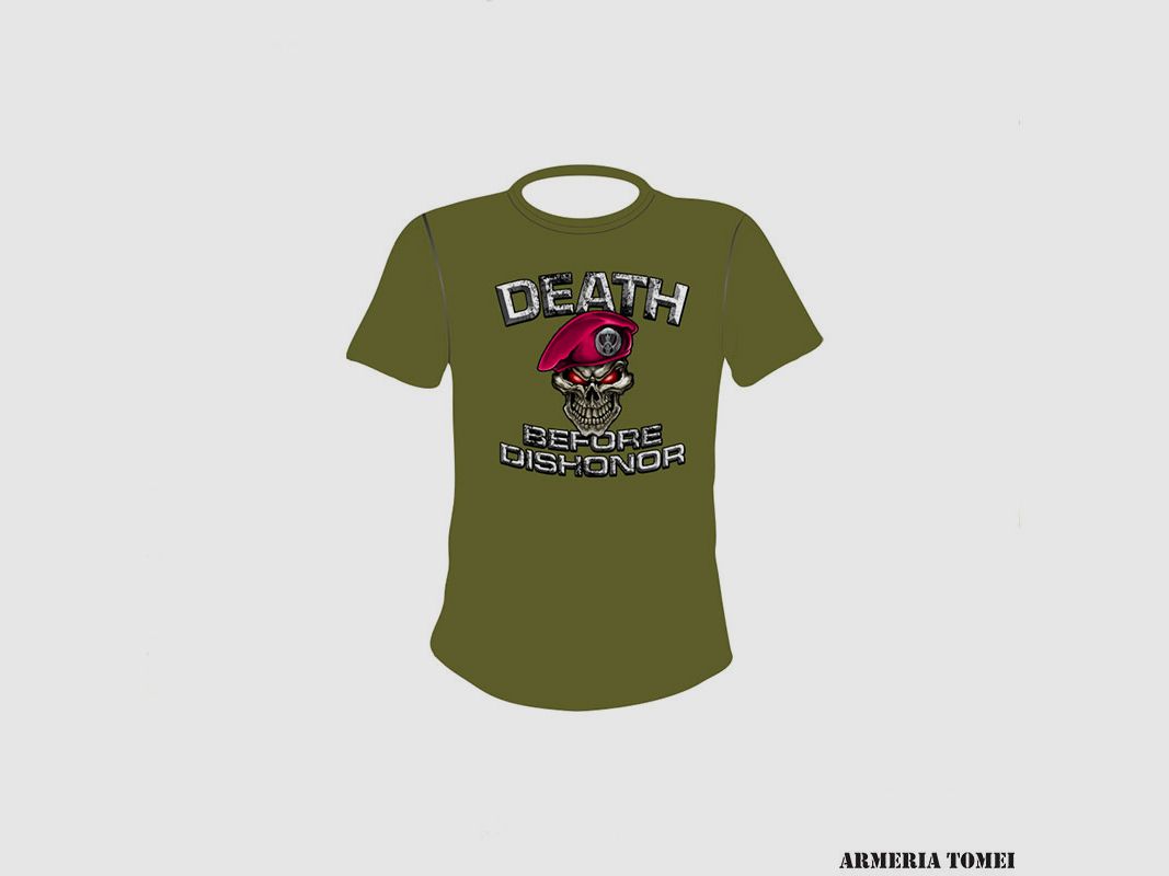 T-SHIRT – DEATH BEFORE DISHONOR