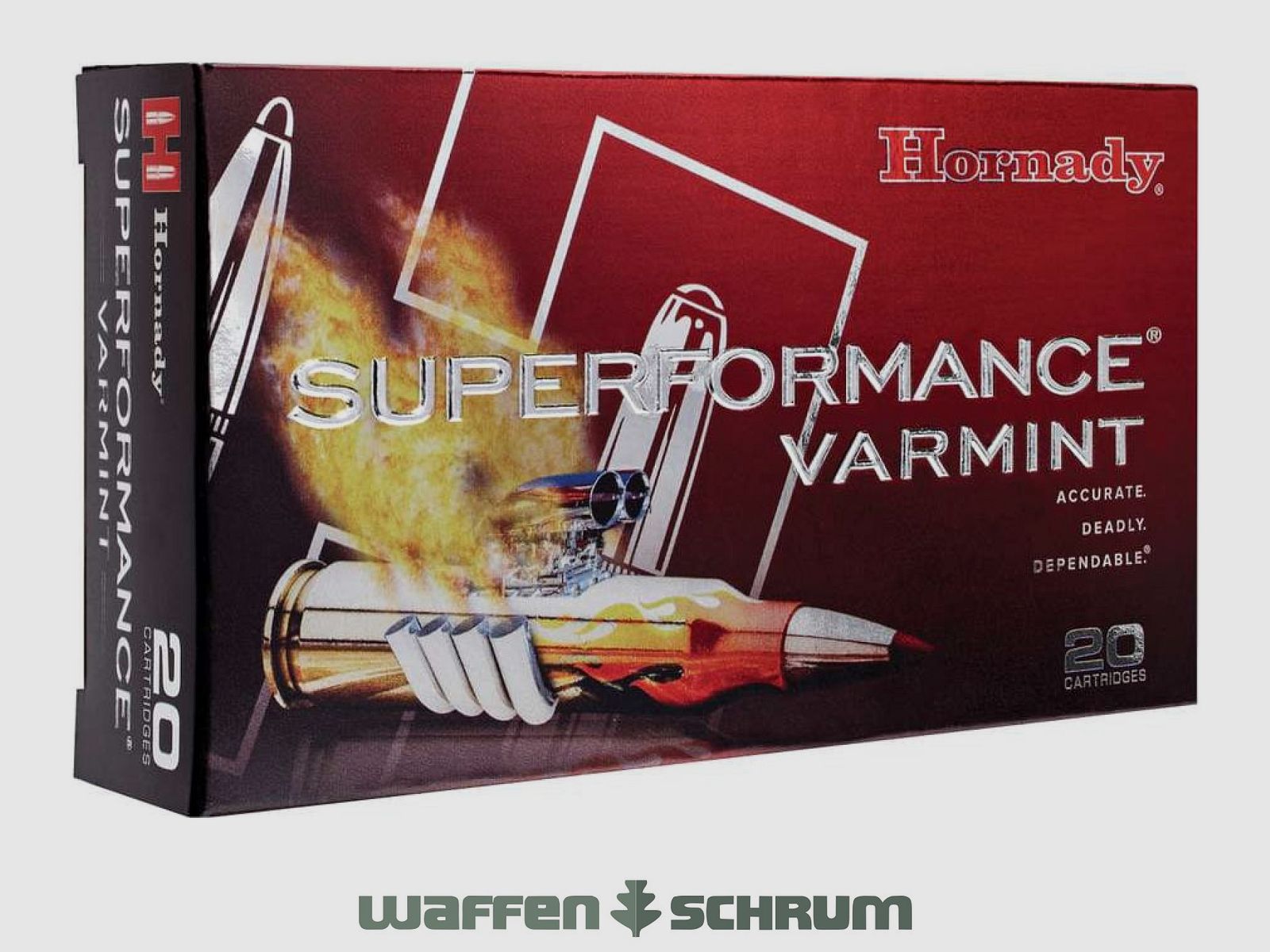 Hornady Superformance Varmint V-Max .17Hornet 1,3g - 20gr.