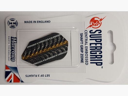 Harrows-Darts-Technology Supergrip Flights Slim Dart & Zubehör