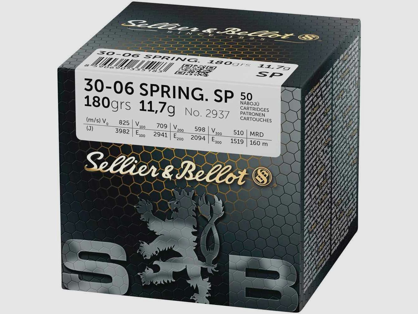 Sellier & Bellot S&B SP-S 180grs - 50pcs, image 1 of 2