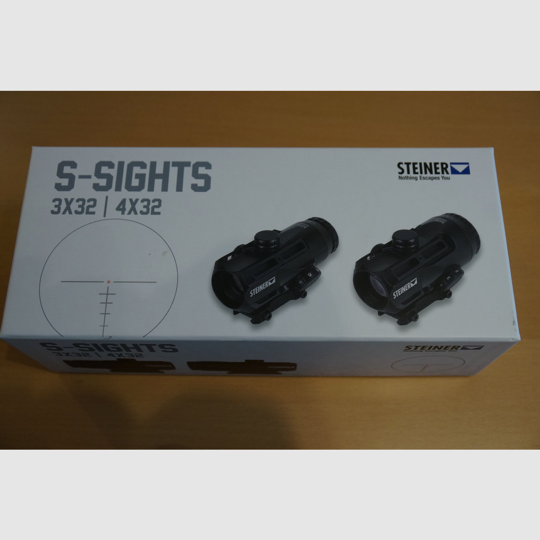 Steiner S-Sights 332 3x32 7,62 Punkt czerwony, Stan idealny