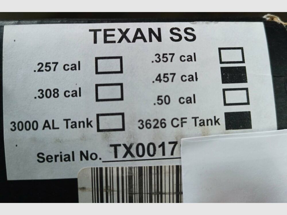 AIRFORCE Texan SS .45 Airrifle