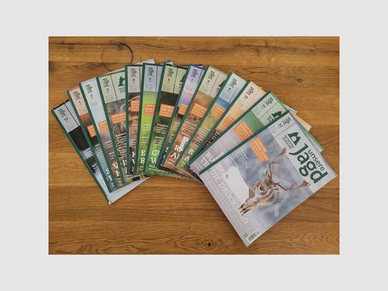 12 x Unsere Jagd Zeitschriften 12/23 - 12/24