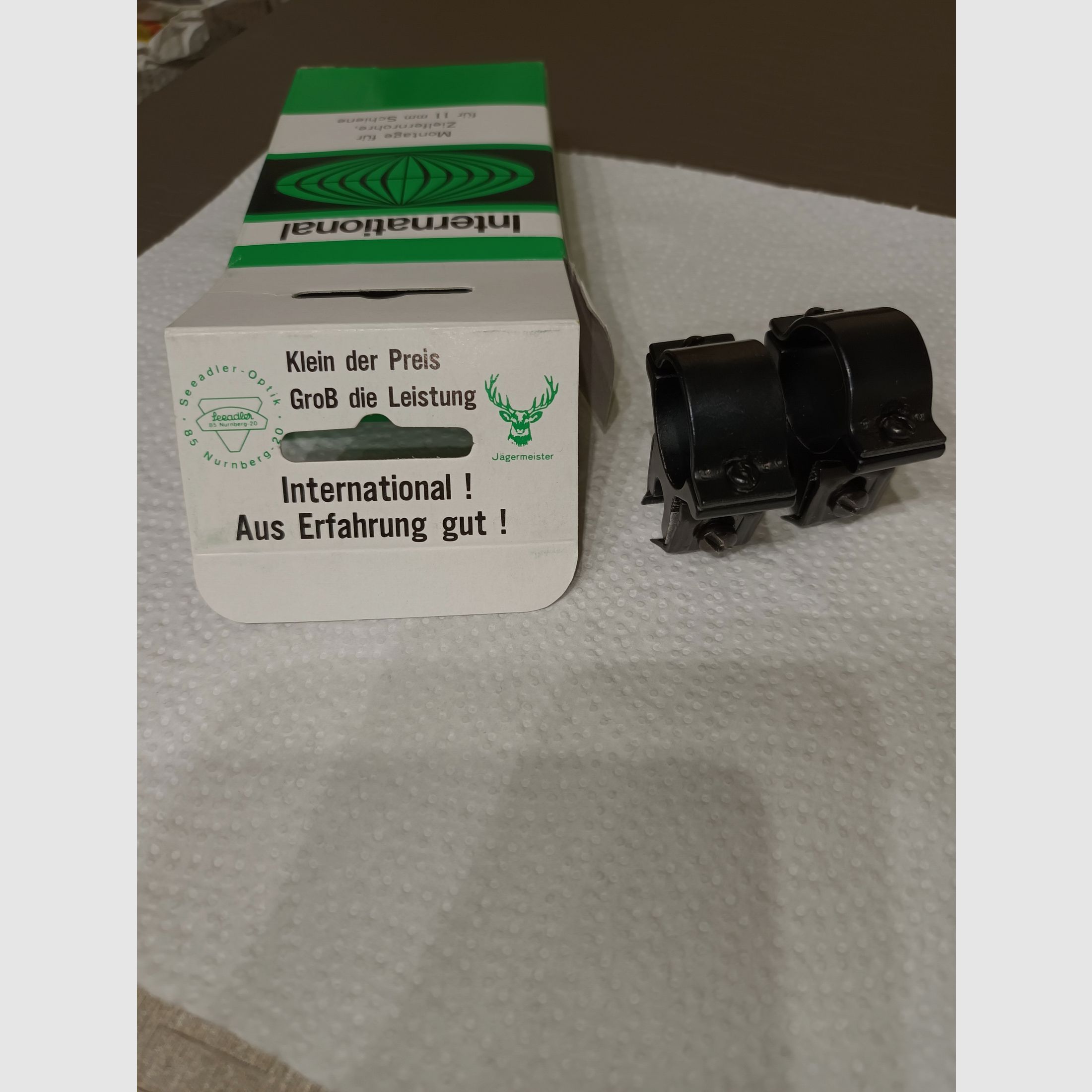 Zielfernrohr Montage Jägermeister