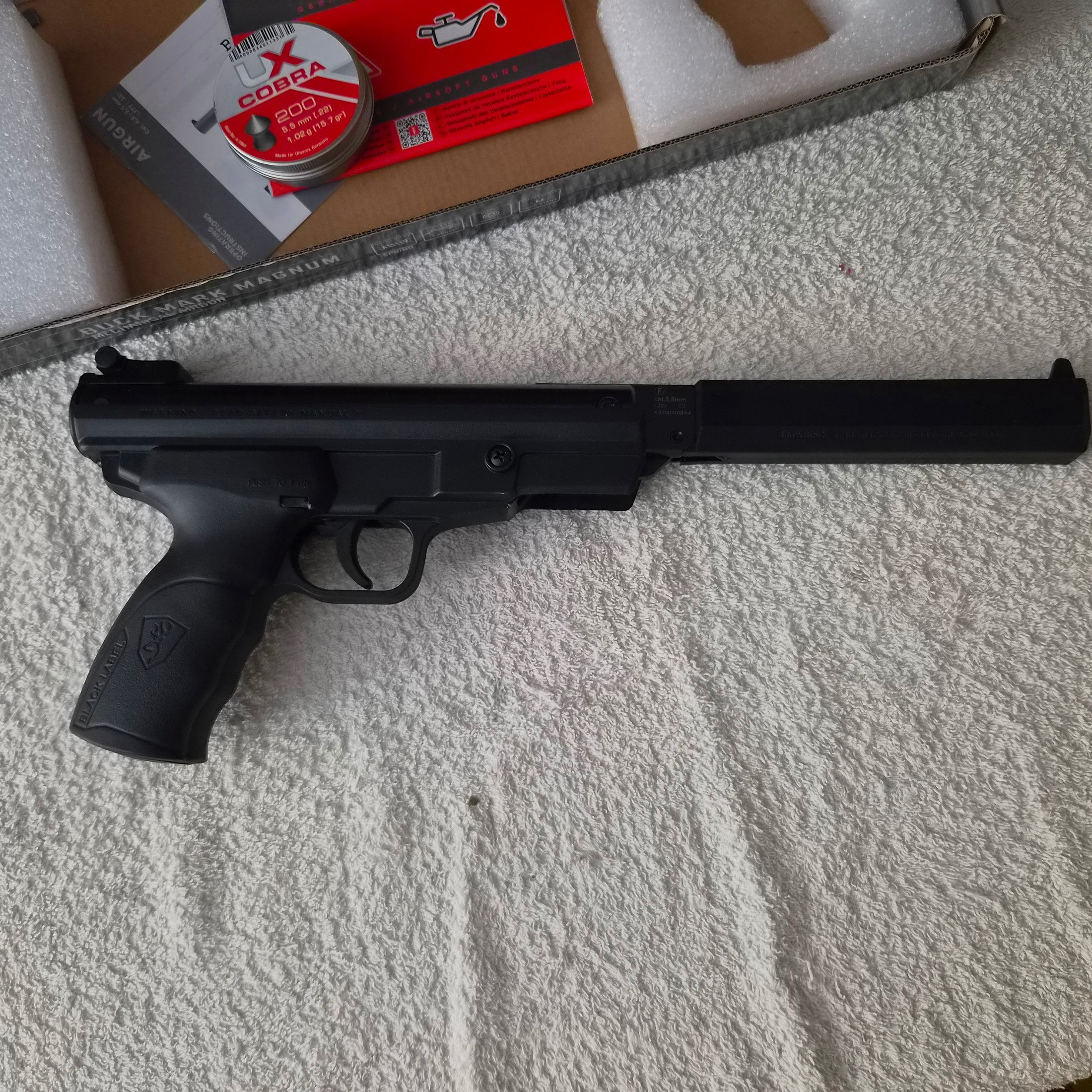 Luftpistole Browning Buck Mark Magnum