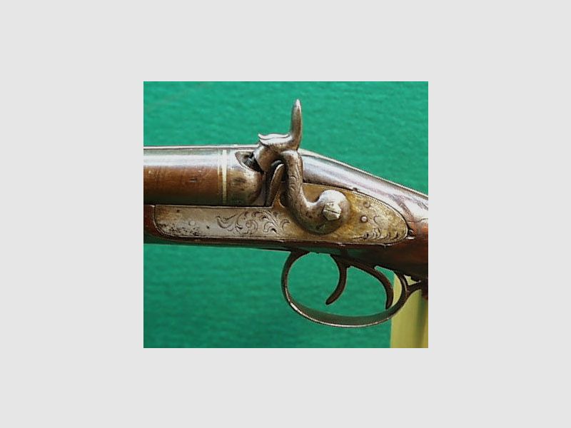 Belgique fusil de chasse à double canon Hahn