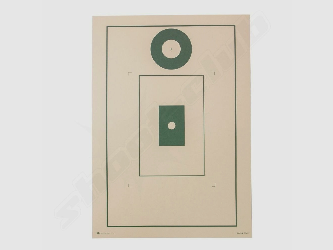 Pinnecke und Engelhardt 25 Zielscheiben Scheibenkarton für DSU a2 - Schießsport