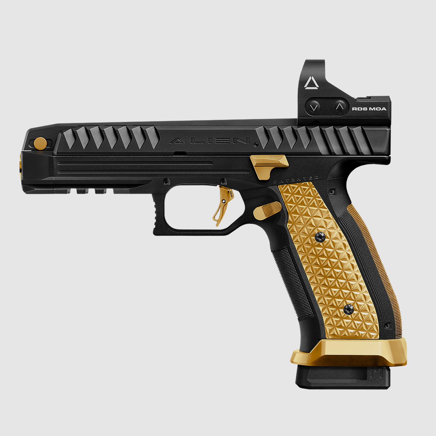 Laugo Arms Alien 9x19mm Full Kit Black Gold – LIMITED EDITION, Bild 1 von 6