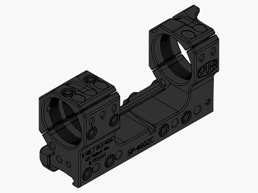 Montaggio blocco Spuhr 34 Gen3 H 38 / 21 mm 6MIL PIC