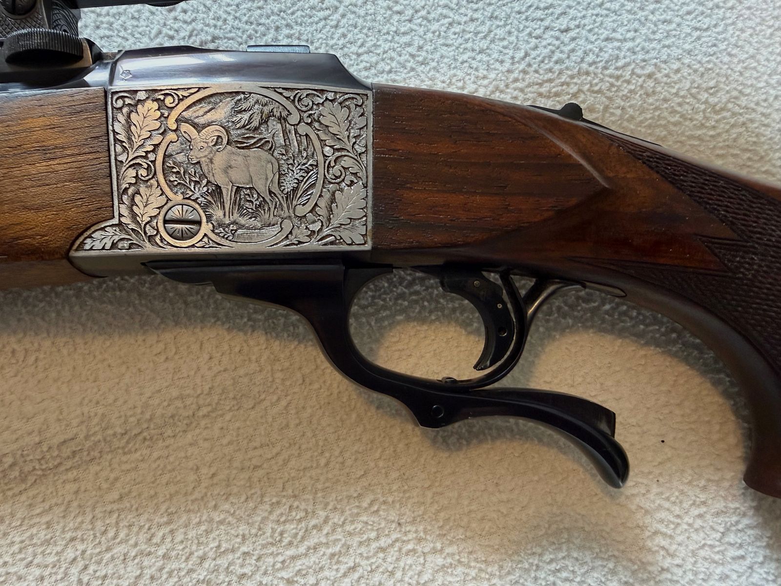 Heym Ruger Blockbüchse Nr. 1, HR 38 G de Luxe, 8 x 68 S