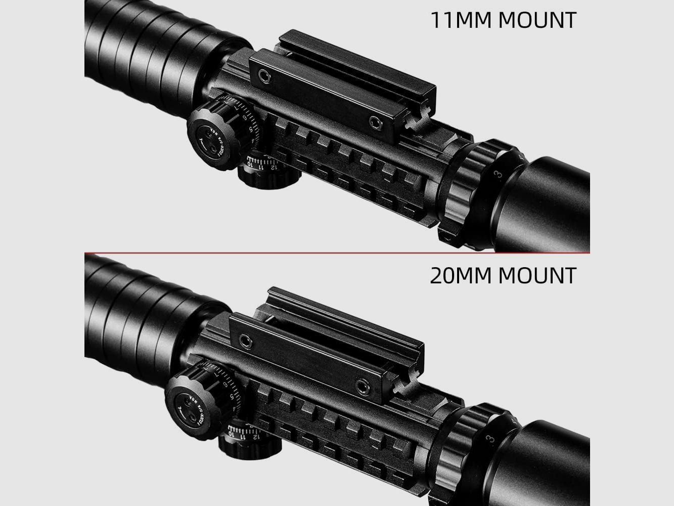 3-9x32 Scope, Jagdzielfernrohr, für Jagd, Ziel, eingebaute 11 / 22 mm Schiene