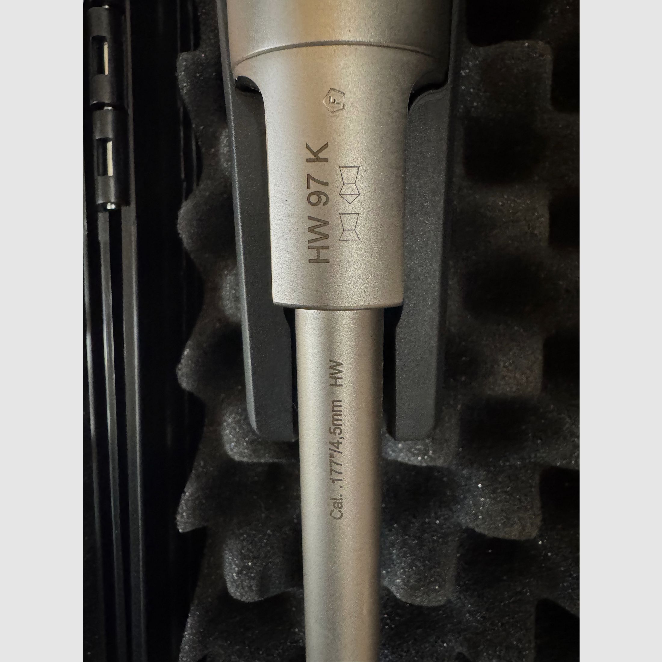 HW 97K Steel Top condition, less than 500 shots. With case and receipt.