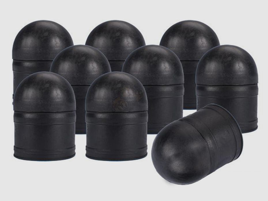 Replacement Caps für Projectile Cap 40mm Airsoft Grenade Shell - Set mit 10 Stück | Big Dragon