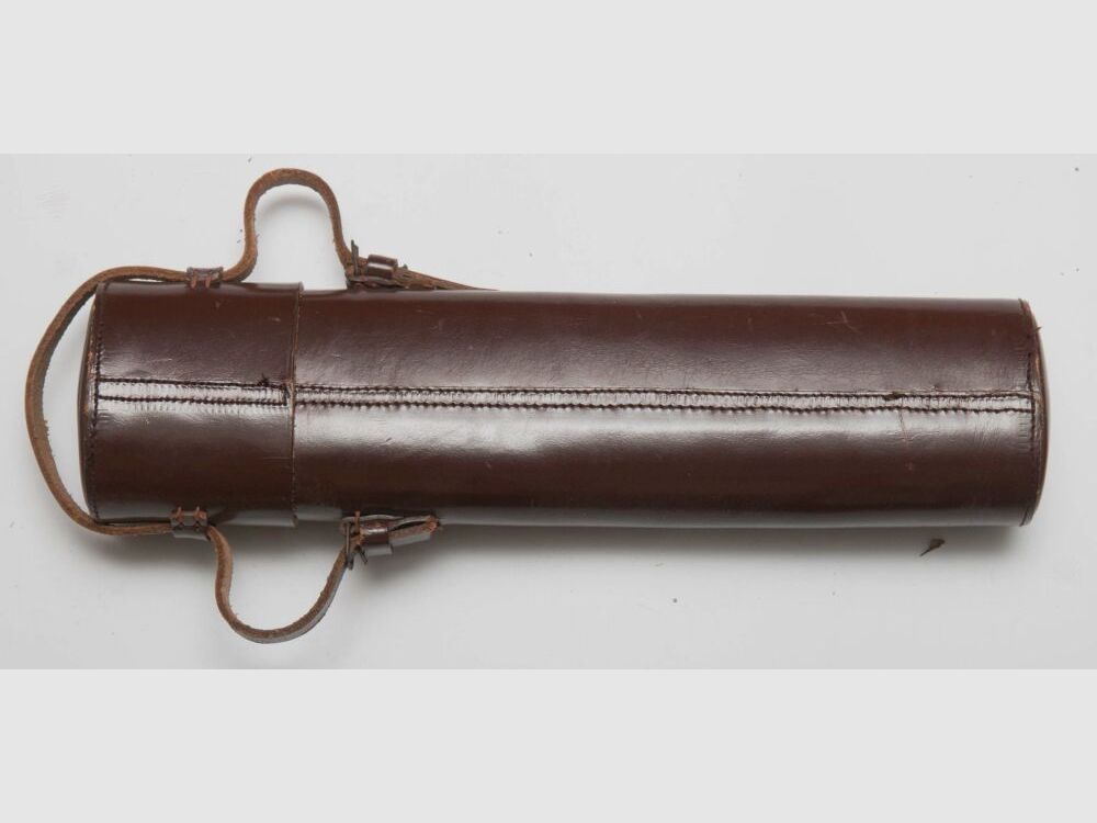 Leather case for telescopic sights