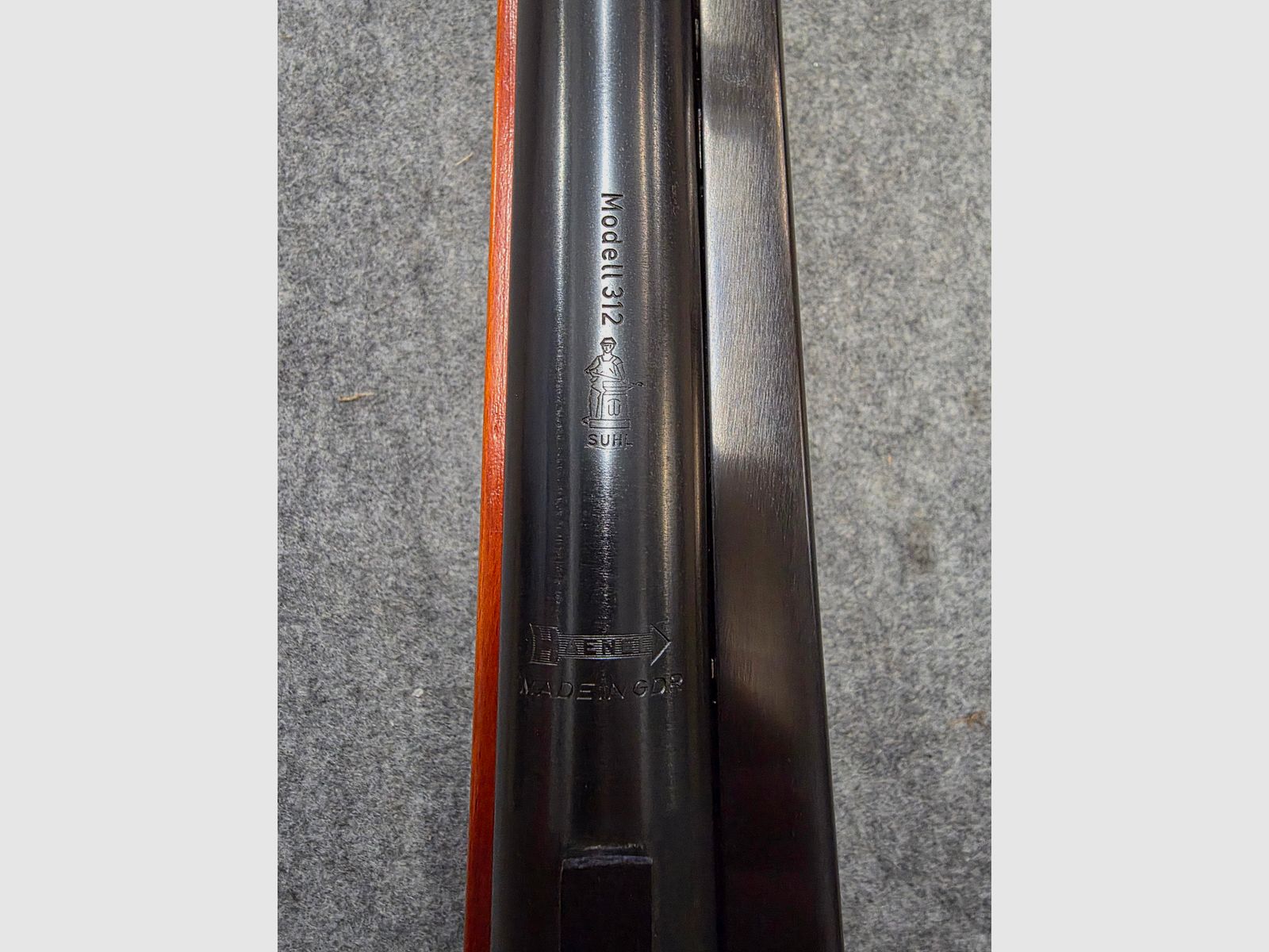 Haenel sidelever Mod. 312 with diopter in very good condition cal. 4.5mm Diabolo
