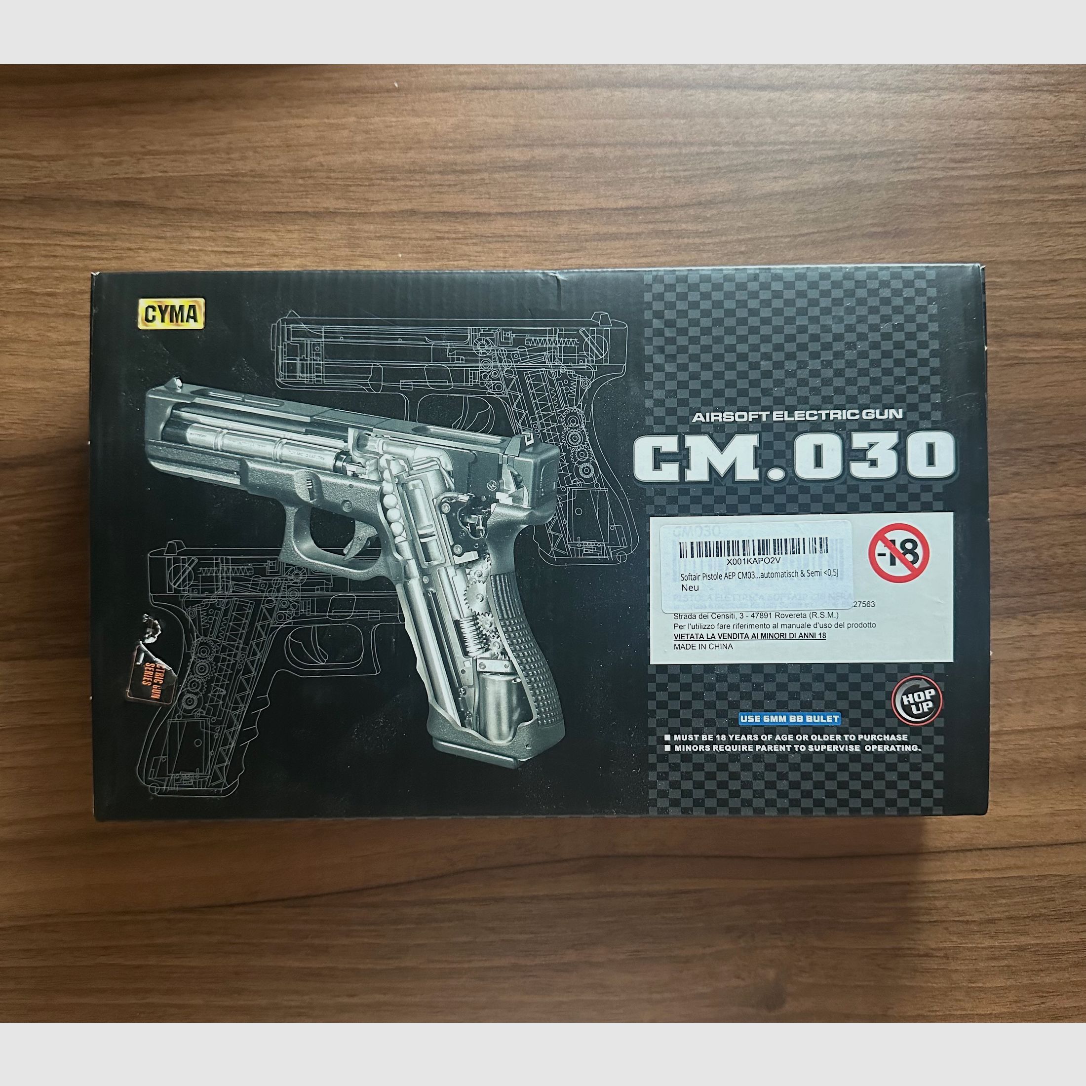 Softair Pistole CYMA AEP CM.030 