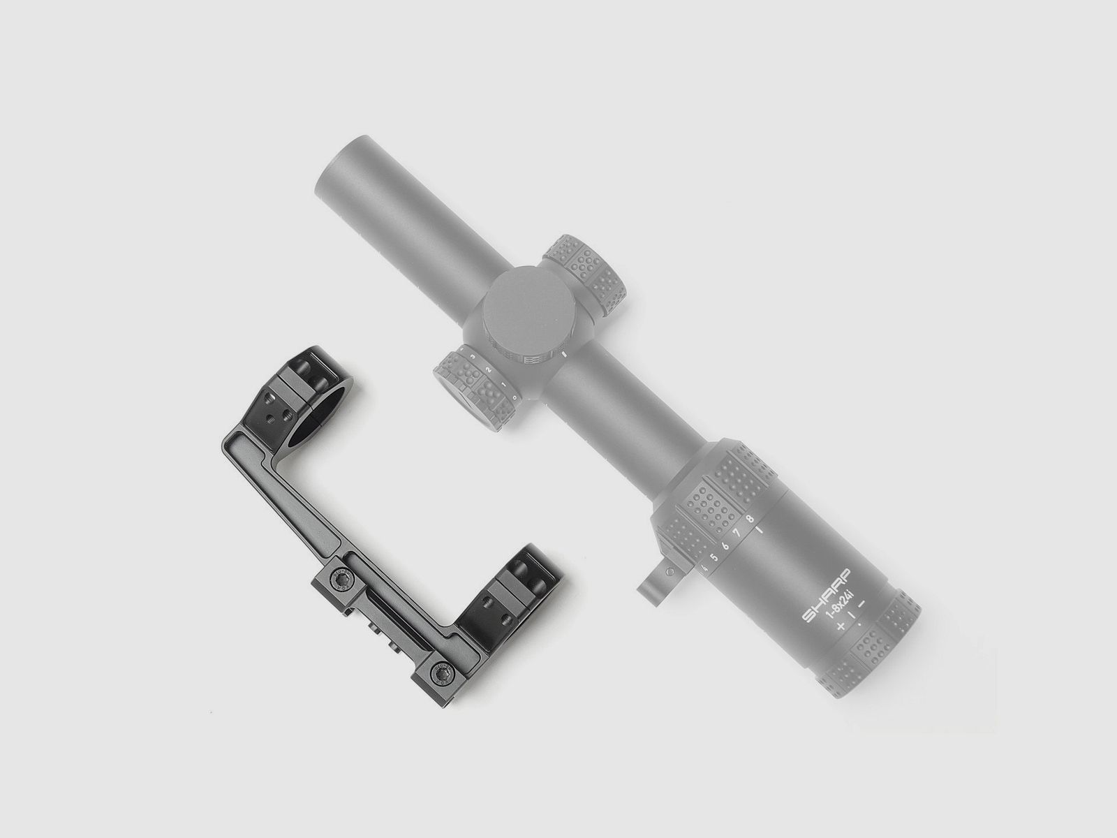 Montage OA Sharp ZF, diamètre de l'anneau 30mm LPVO/ OA15/ AR15, aluminium 7075, 4 couleurs, image 11 sur 11