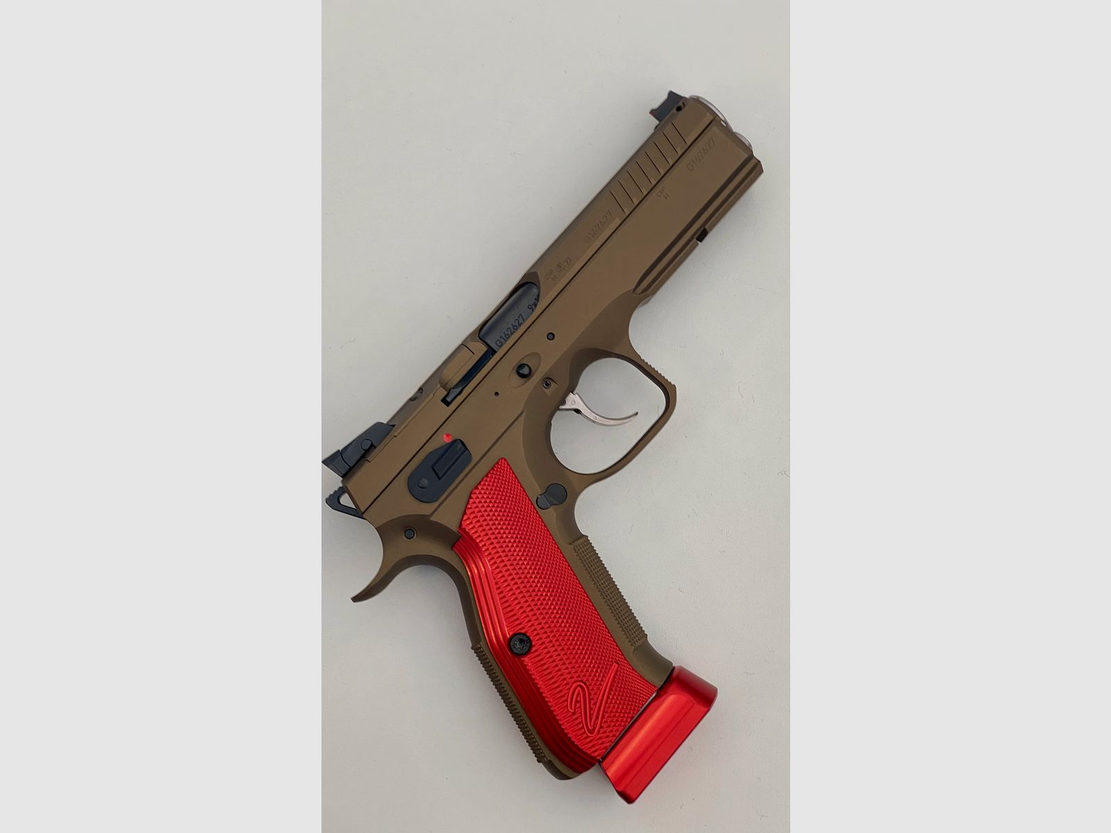 CZ SHADOW 2 BURNT BRONZE RED Edition" NEW 9mmLuger