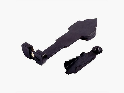 MARBLE ARMS RIFLE DOVETAIL #63H FLAT TOP SHORT SHANK REAR SIGHT BLACK