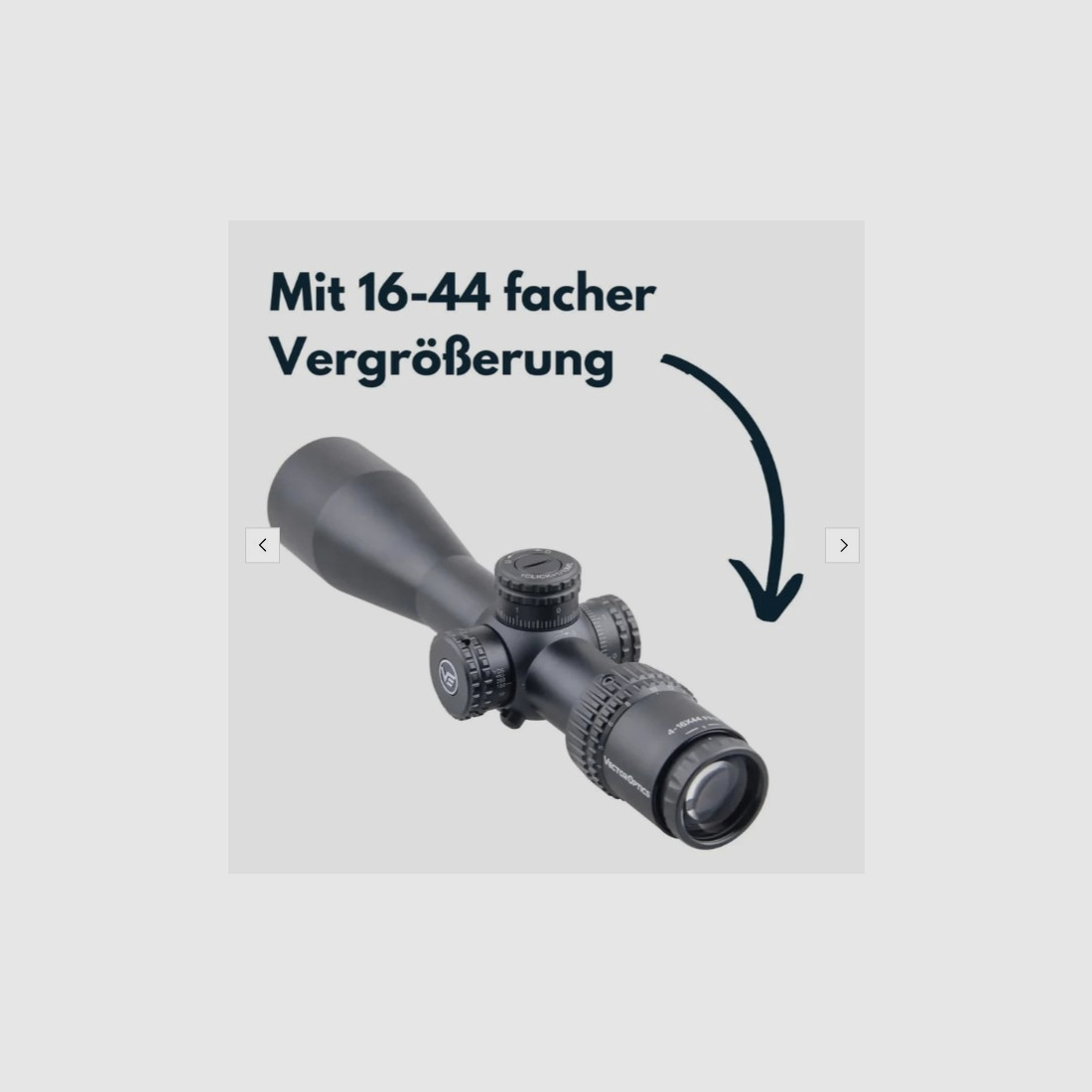 Vector Optics SCFF-22 Veyron Zielfernrohr 4-16x44FFP - Montage für 21mm Picatinny/Weaver