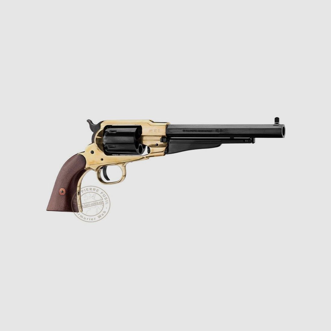 Rewolwer PIETTA Remington 1858 Texas Mosiężny, zdjęcie 3 z 5