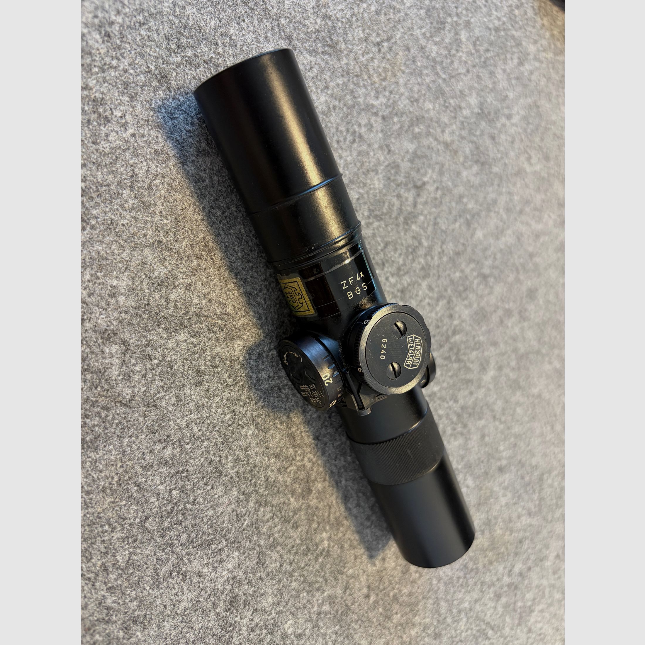 Zielfernrohr 4X BGS Bundeswehr Hensoldt Wetzlar 