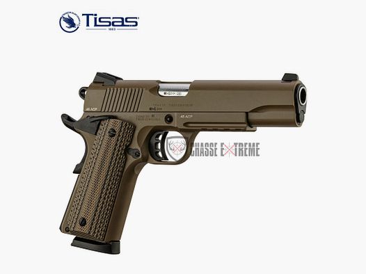 Pistola TISAS Zig Pc 1911 Fde Cal. 45acp 5''