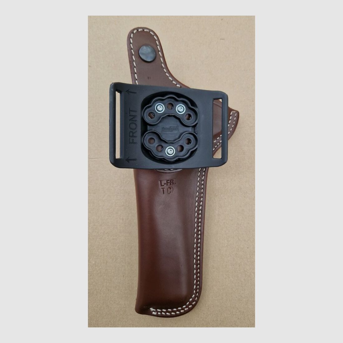 Fa. Sickinger, Oostenrijk Patrol-Man, Smith & Wesson 6", L-frame, afbeelding 2 van 2