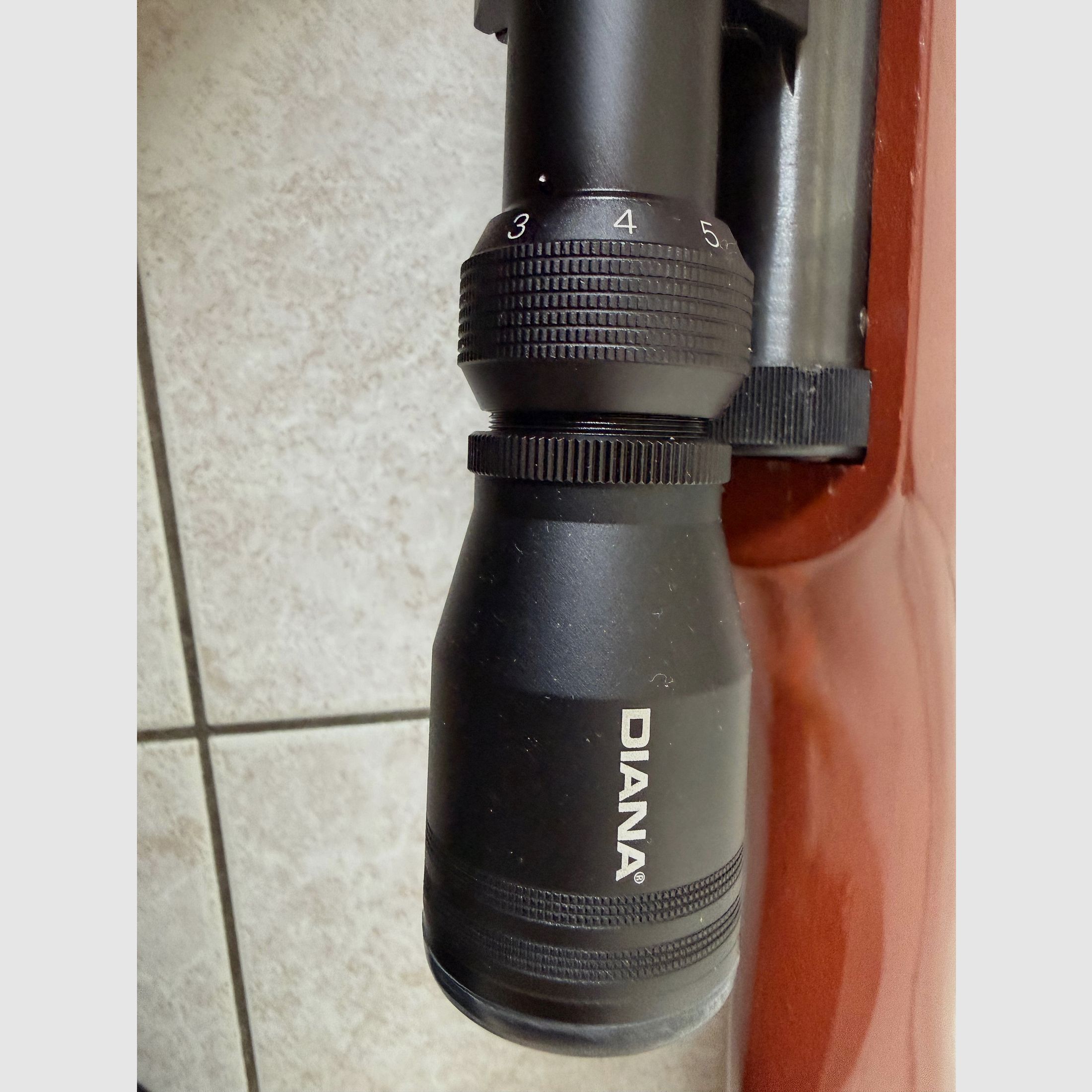 Carabine à air comprimé Perfecta Mod.32 avec lunette Diana + 1700 coups