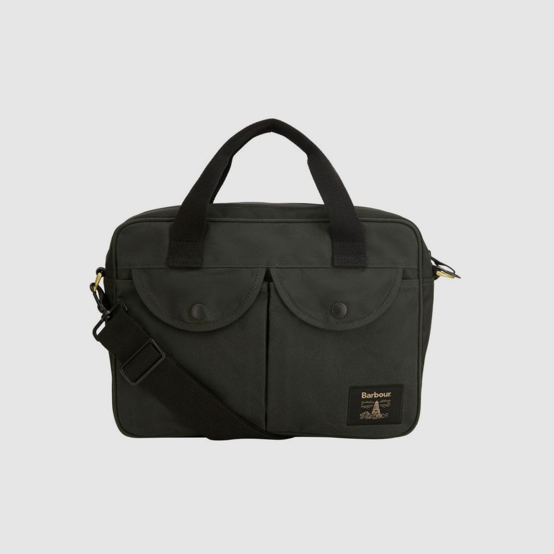 Barbour Laptop-Tasche Field Wax | sage, Bild 2 von 6