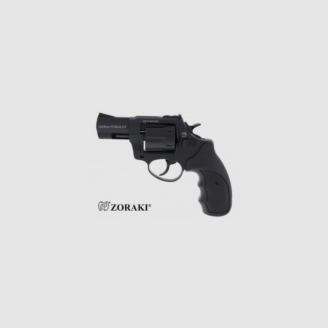 ZORAKI R1 - 2,5" - 9MM R.K. - SCHWARZ