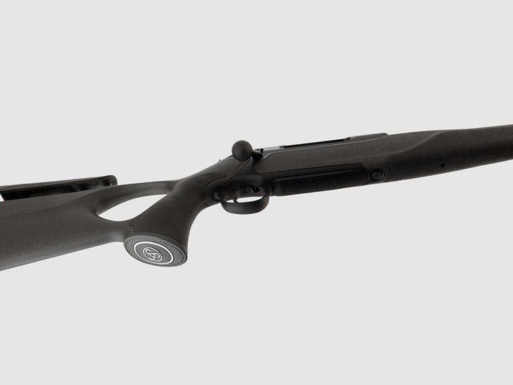 Sauer 404 Synchro XT / crosse pleine / armement manuel / filetage pour silencieux / S404 carabine de chasse à répétition (cf. 505)