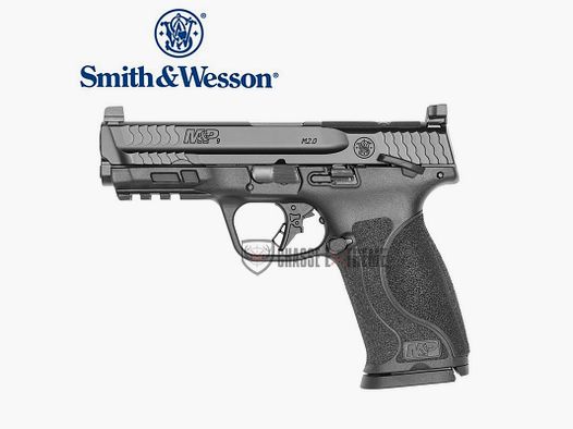 Pistole S&W M&P9 M2.0 Or Daumen-Sicherung Schwarz 4,25" Kal. 9X19 mm
