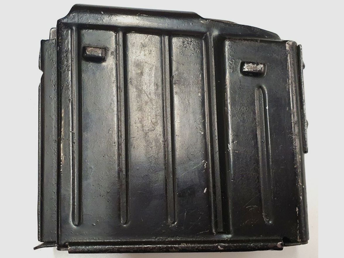 The Yale & Towne Mfg.& Co., Velbert/Rheinland, Heidestr.71 Seltenes Magazin für Gewehr 43 / Karabiner 43, G43 / K43 "awj"