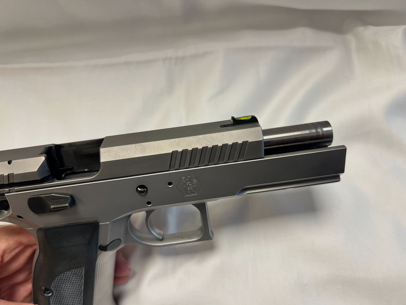 Sphinx 3000 Competition 9 mm Para – Pistool Kat. B, Stainless + 6 Magazines – Erbwaffe Vorarlberg, afbeelding 7 van 7