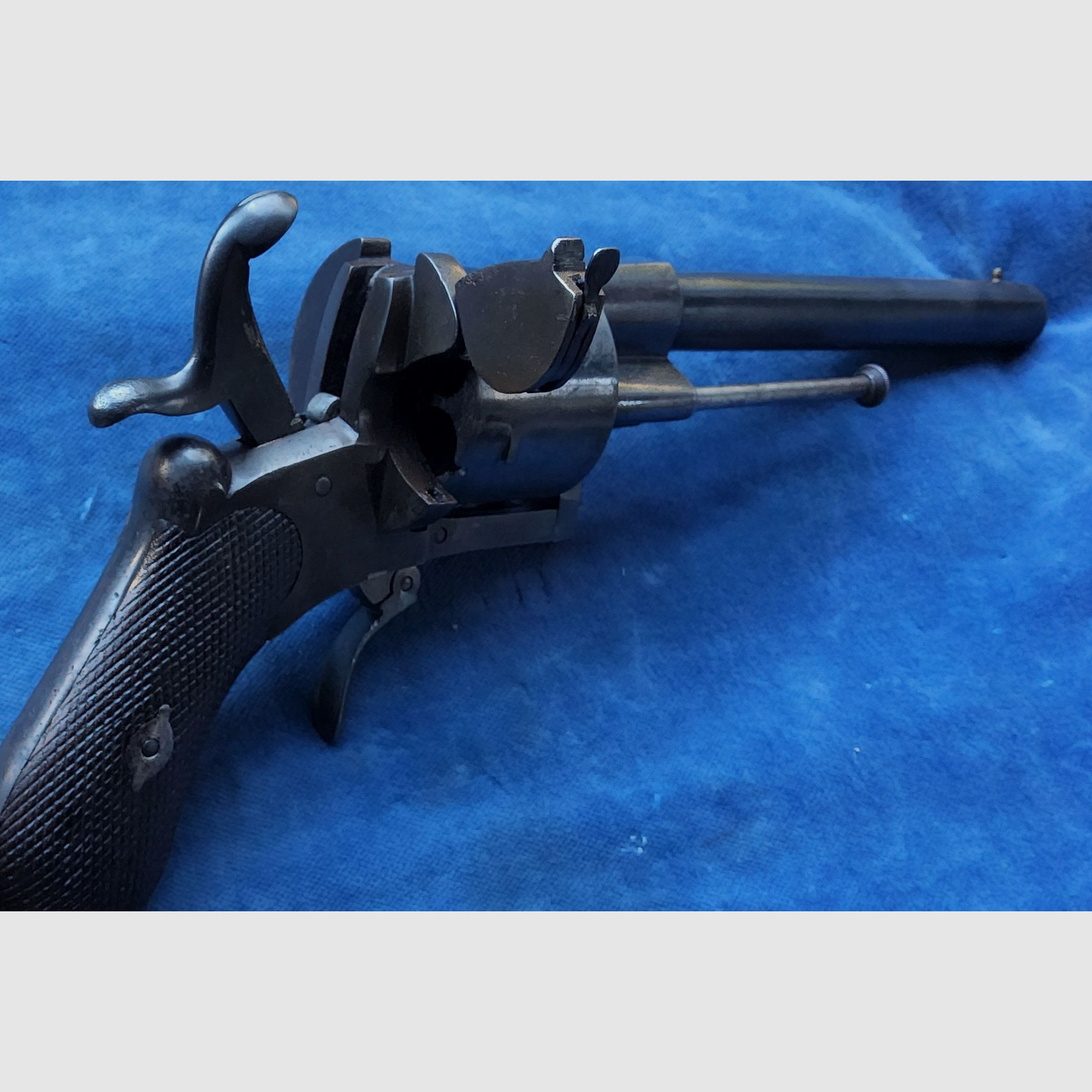 Antiker Lefaucheux-Revolver 12 mm (genehmigungsfrei), Bild 5 von 7