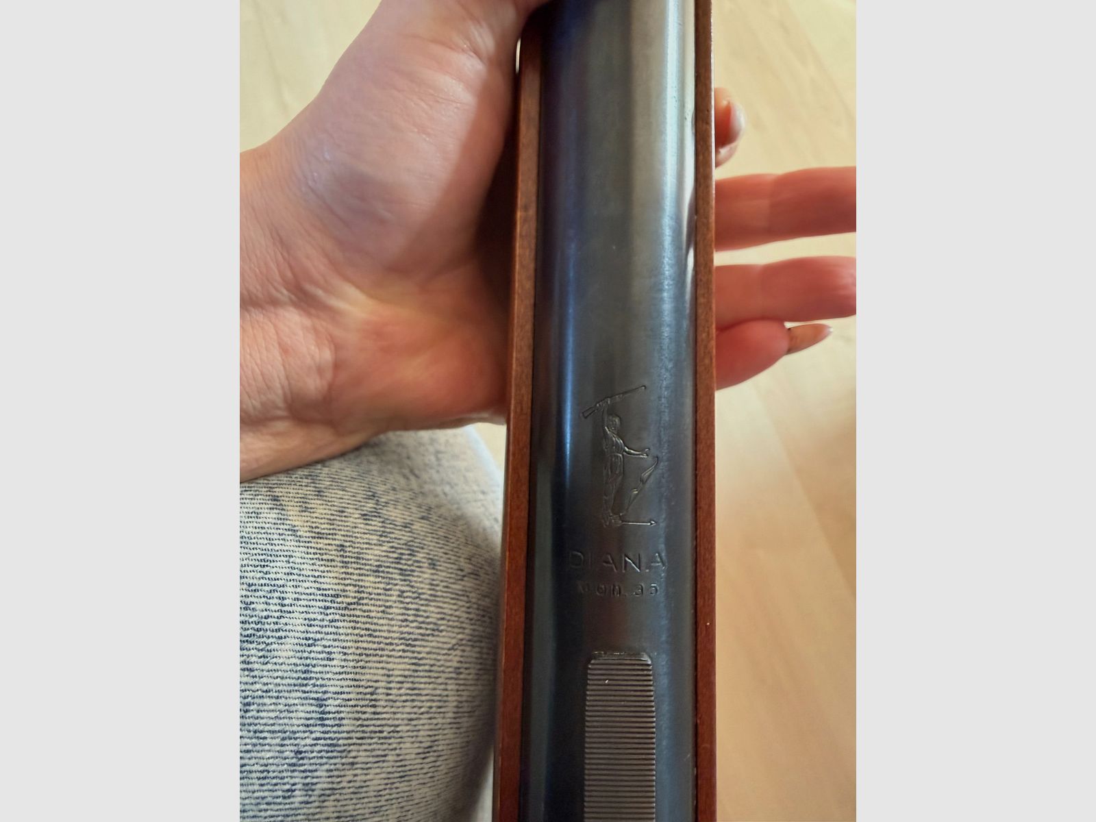 Luftgewehr Diana Mod. 35 - Kaliber 4,5 mm mit "F im Fünfeck", Bild 3 von 3
