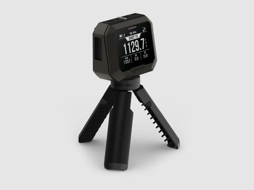 Garmin Xero C2 Pro Ballistik-Chronograph inkl. Stativ für Kurzwaffenschützen